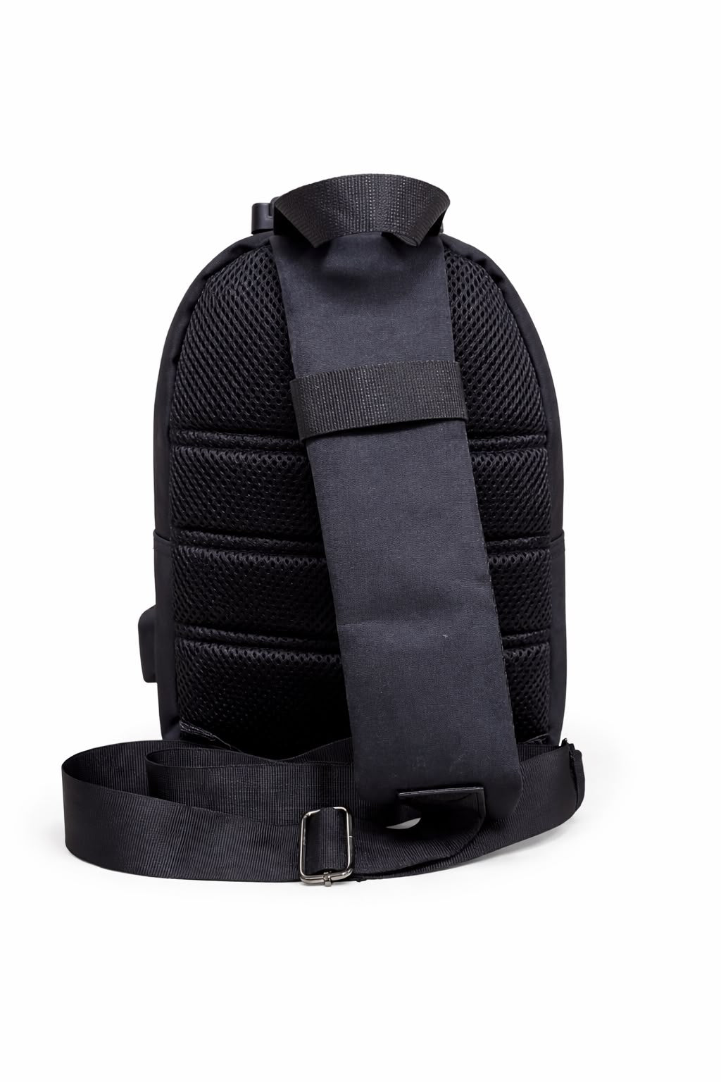 BOLSO ANTIRROBO MEDIANO EN LONA, CON ENTRADA USB.